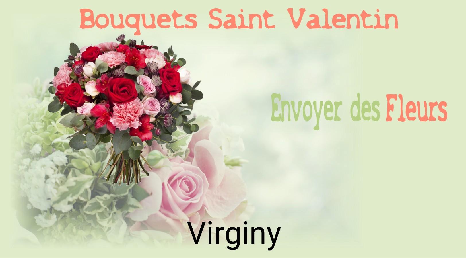 Roses de Saint-Valentin livrées à Virginy